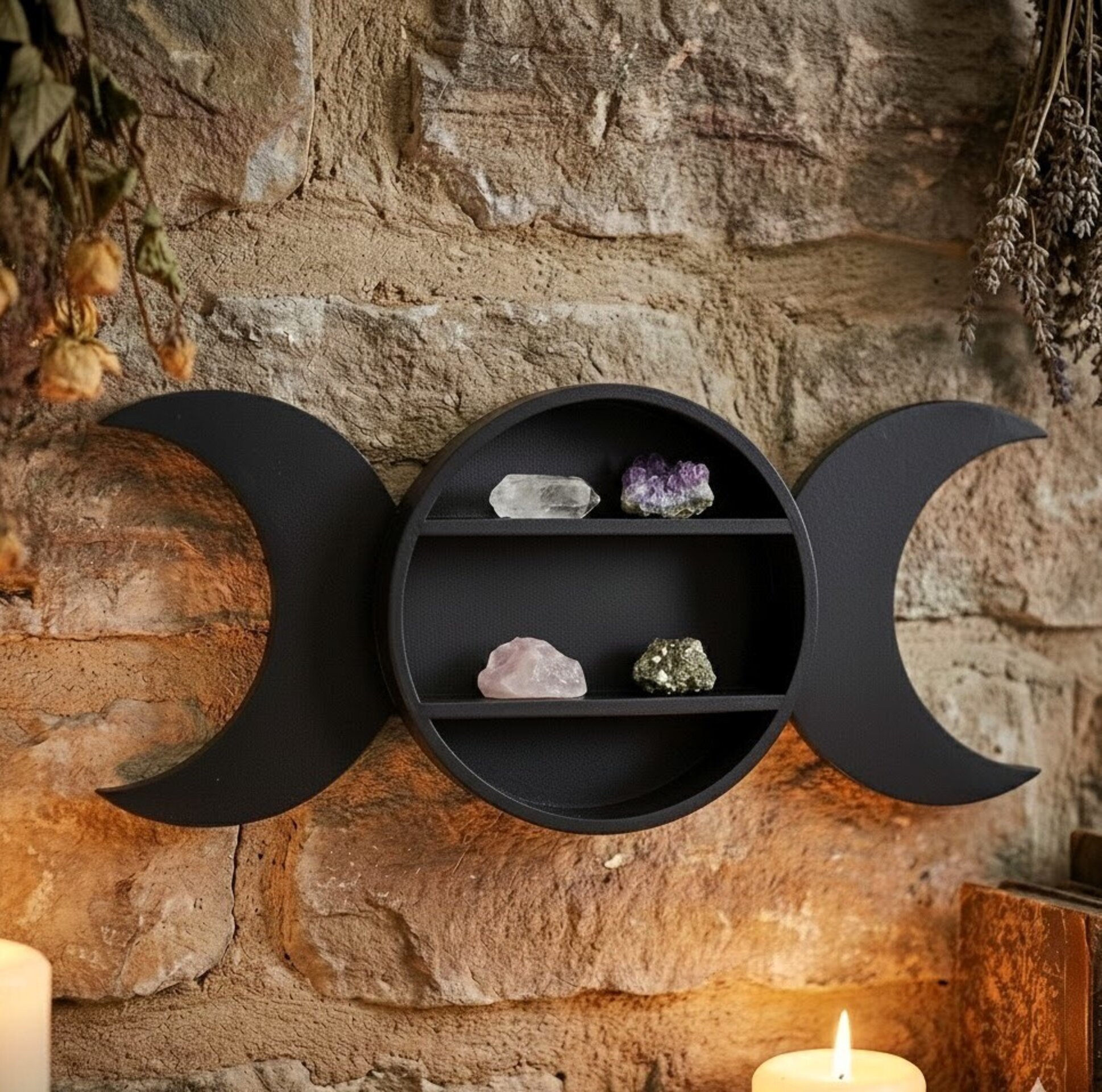 Estanteria Altar Triple Luna - 1