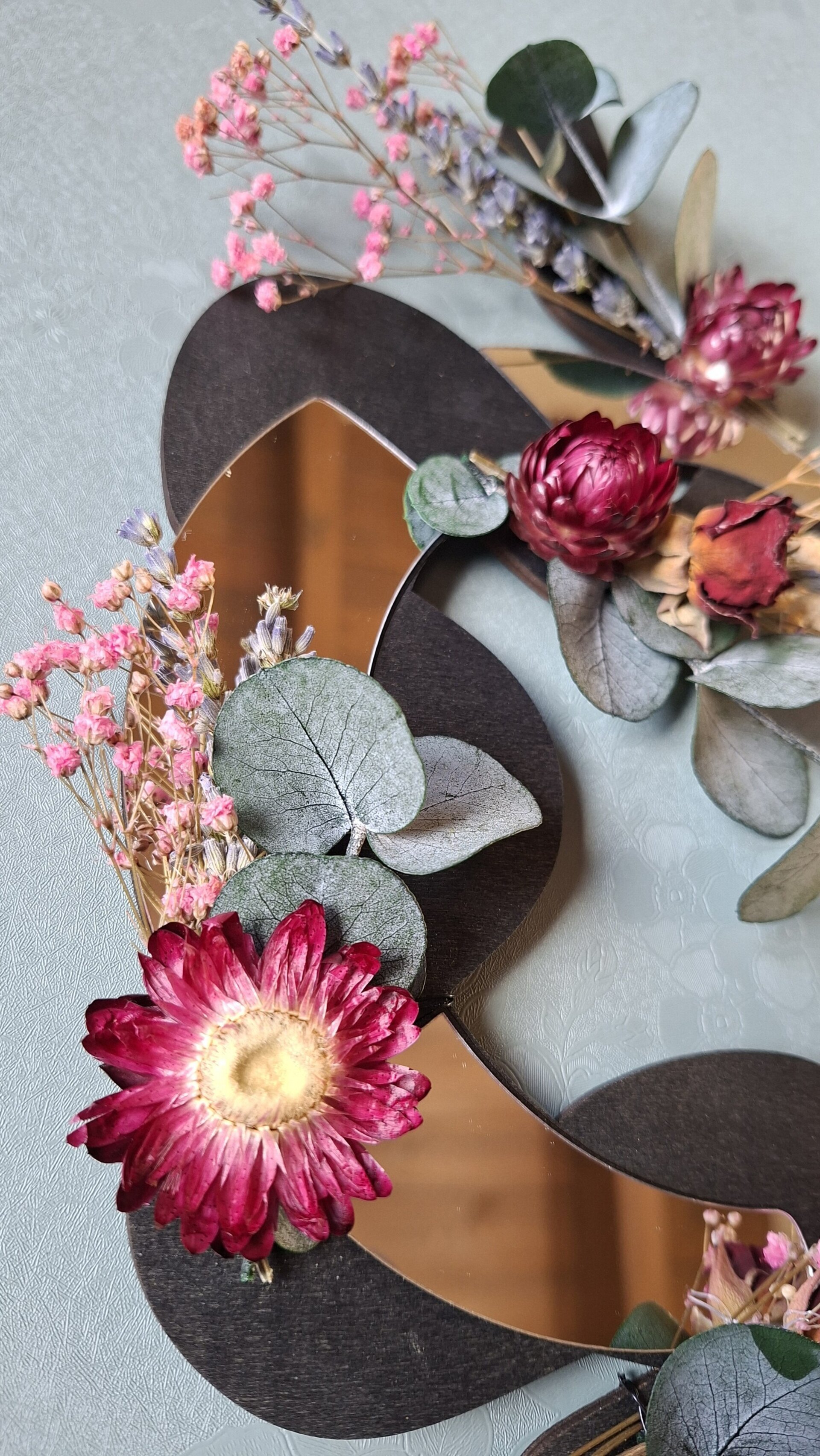 Espejo Serpiente Floral - 4