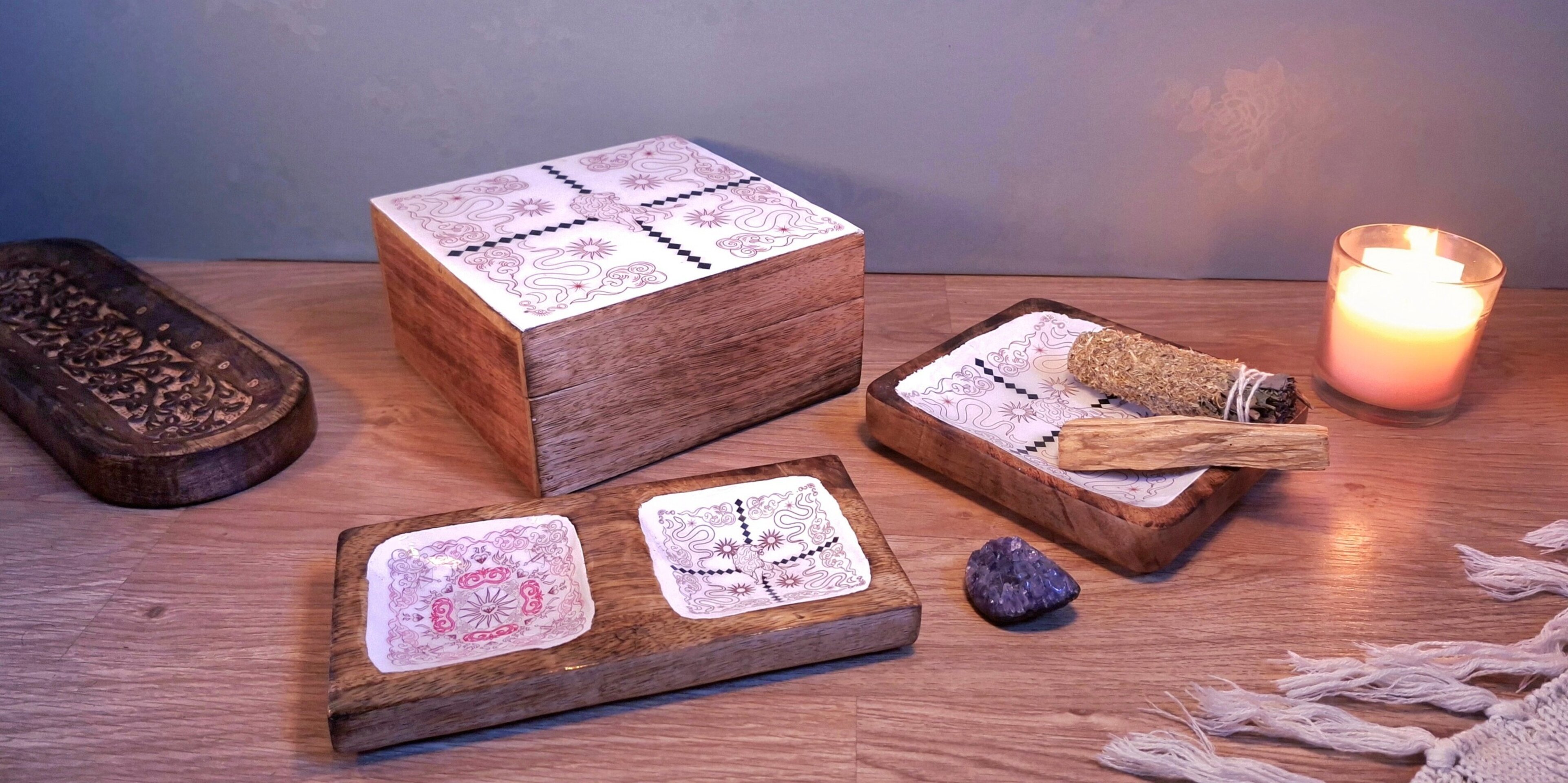 Bandeja cuadrada Doble naturaleza - 3