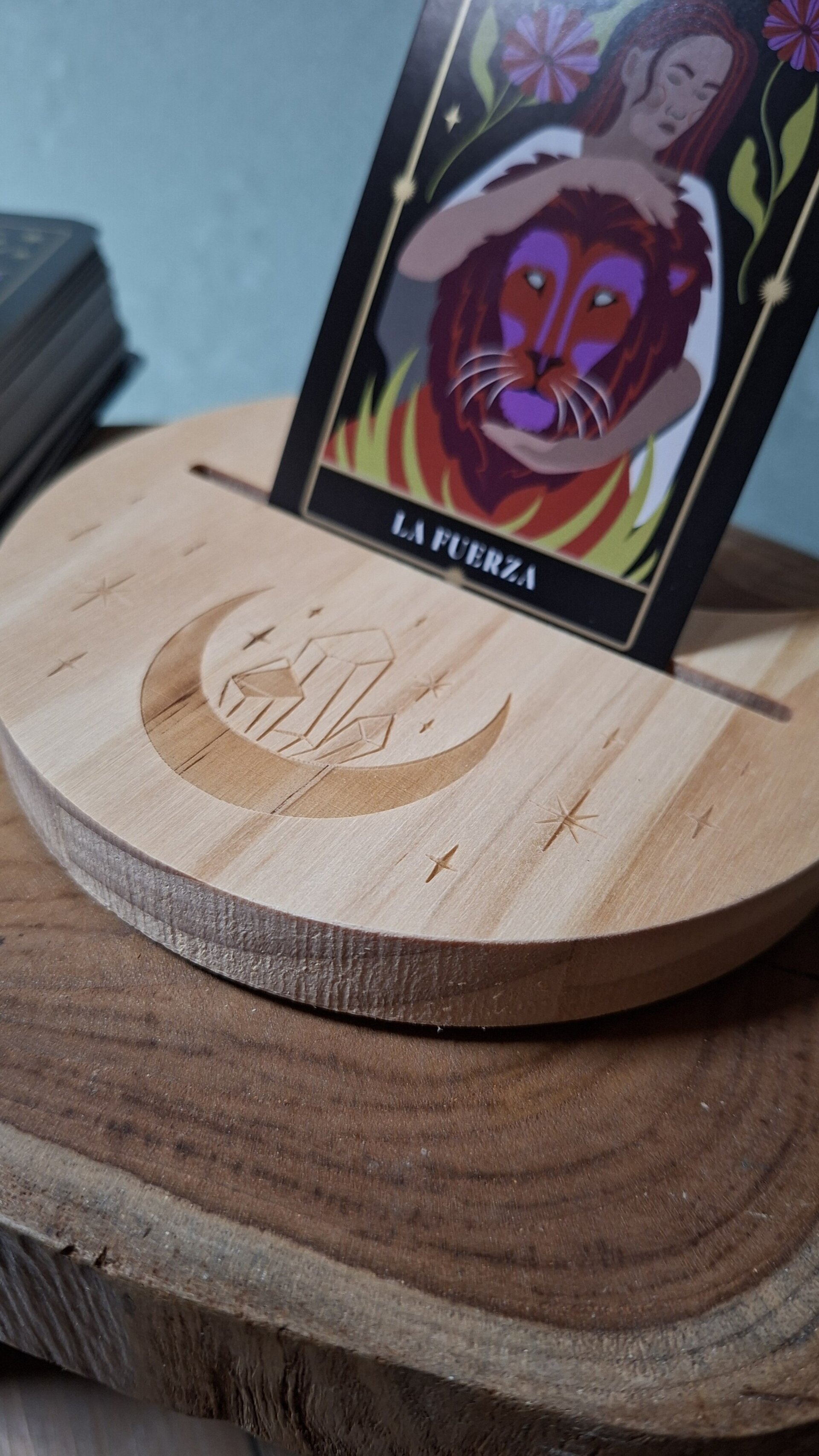 Soporte Cartas Luna - 5