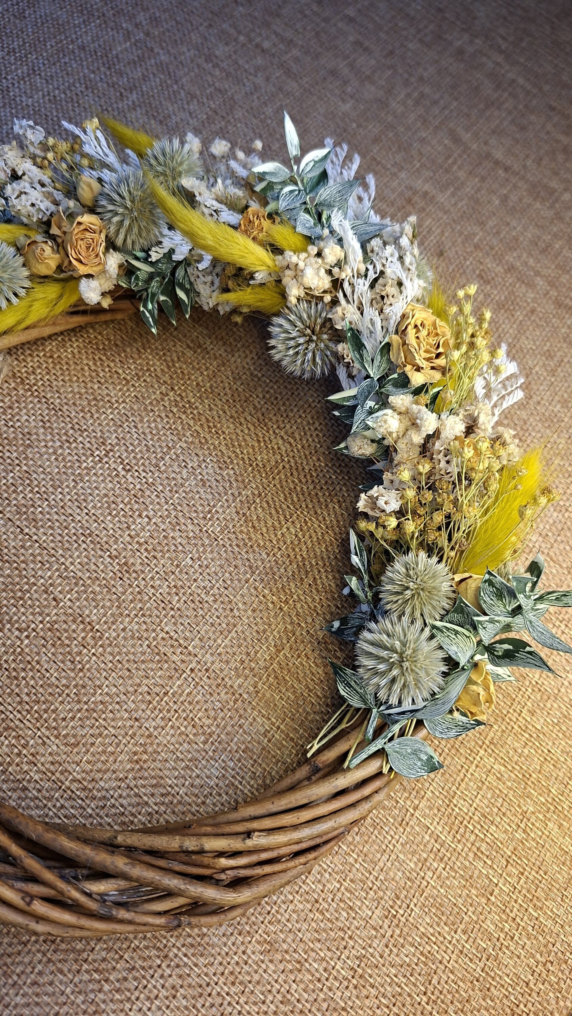 Corona decorativa - Luz que florece - 3