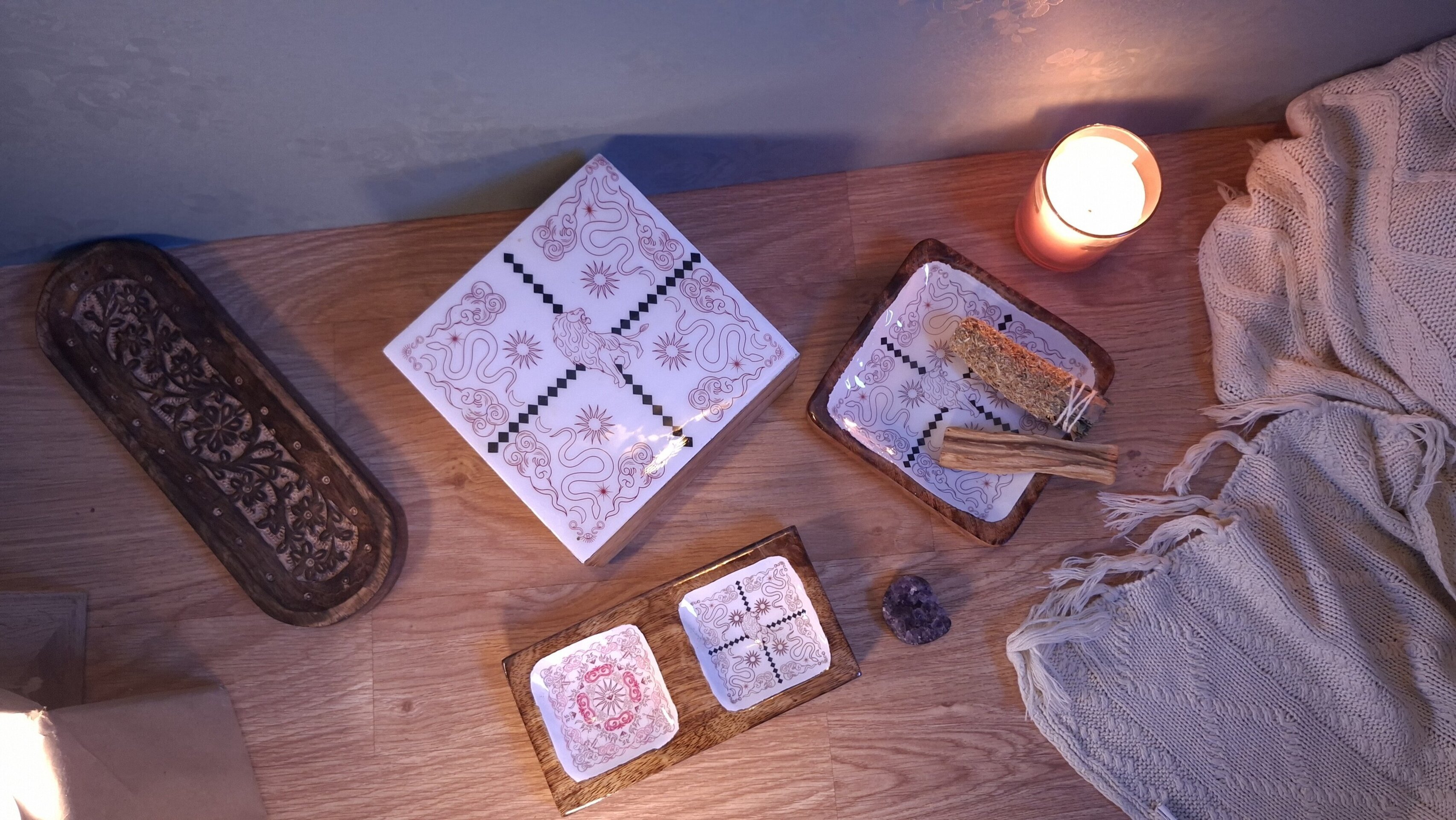 Caja decorativa Doble Naturaleza - L - 3