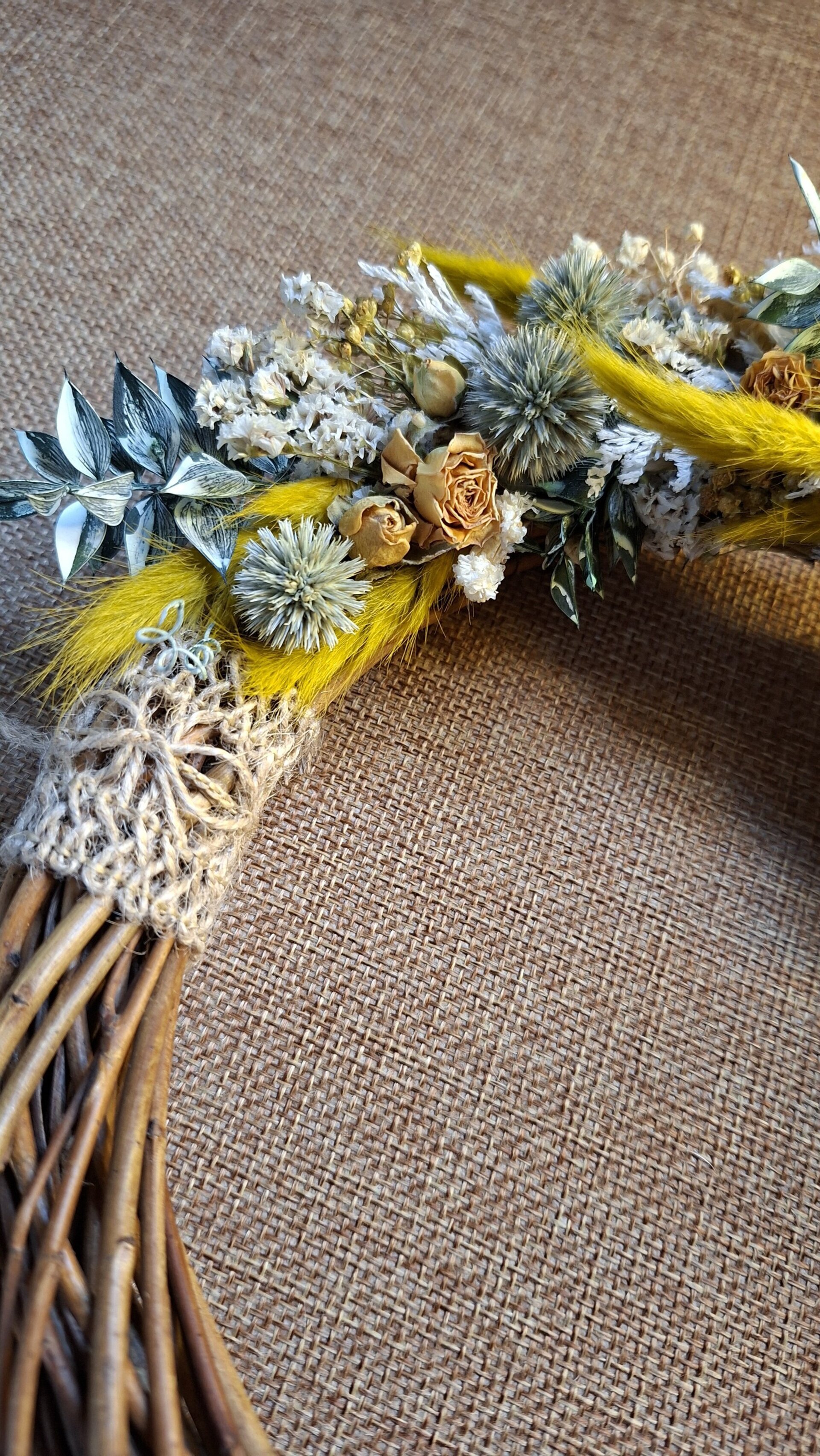 Corona decorativa - Luz que florece - 2