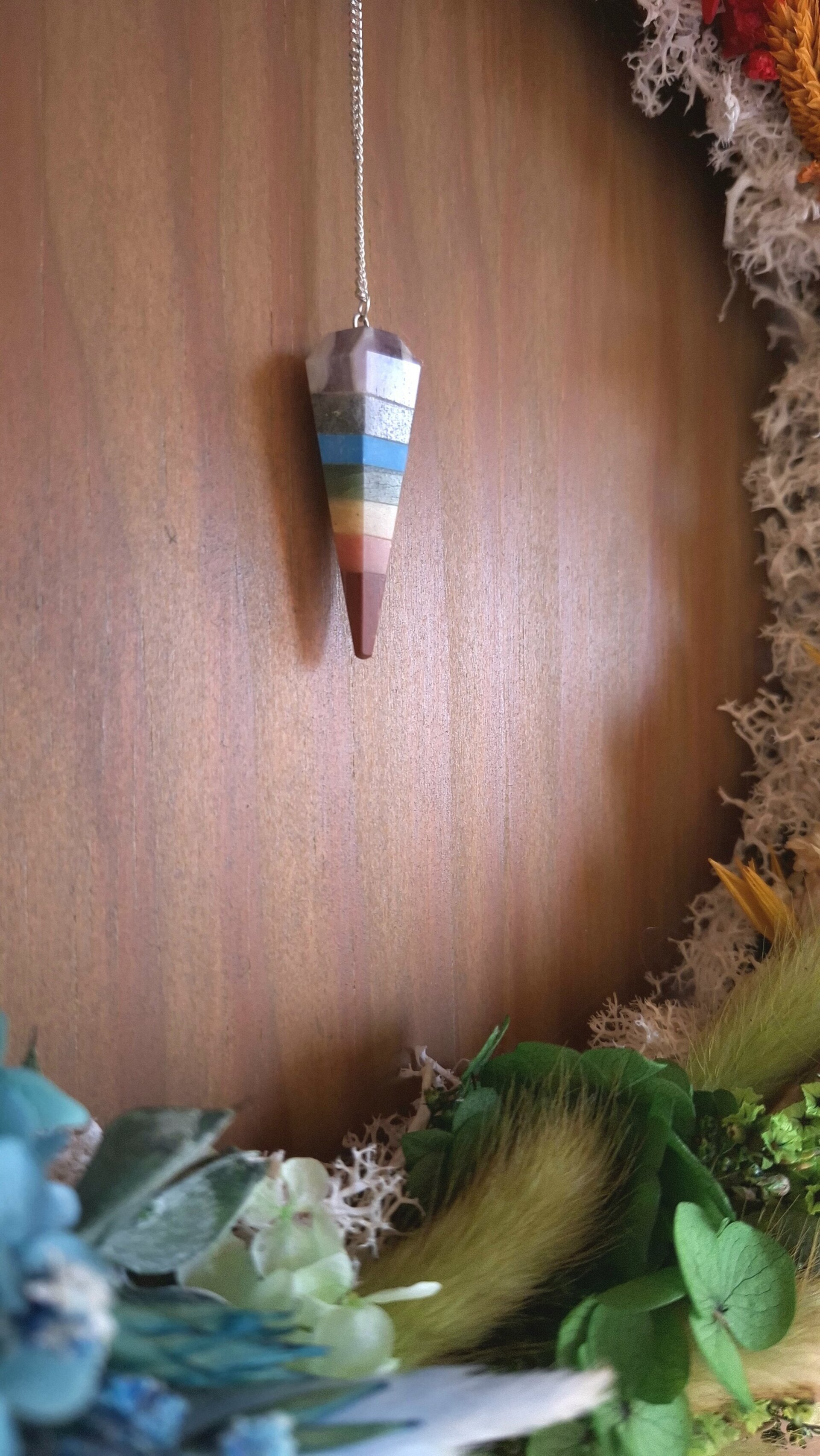 Corona Floral 7 Chakras - 2