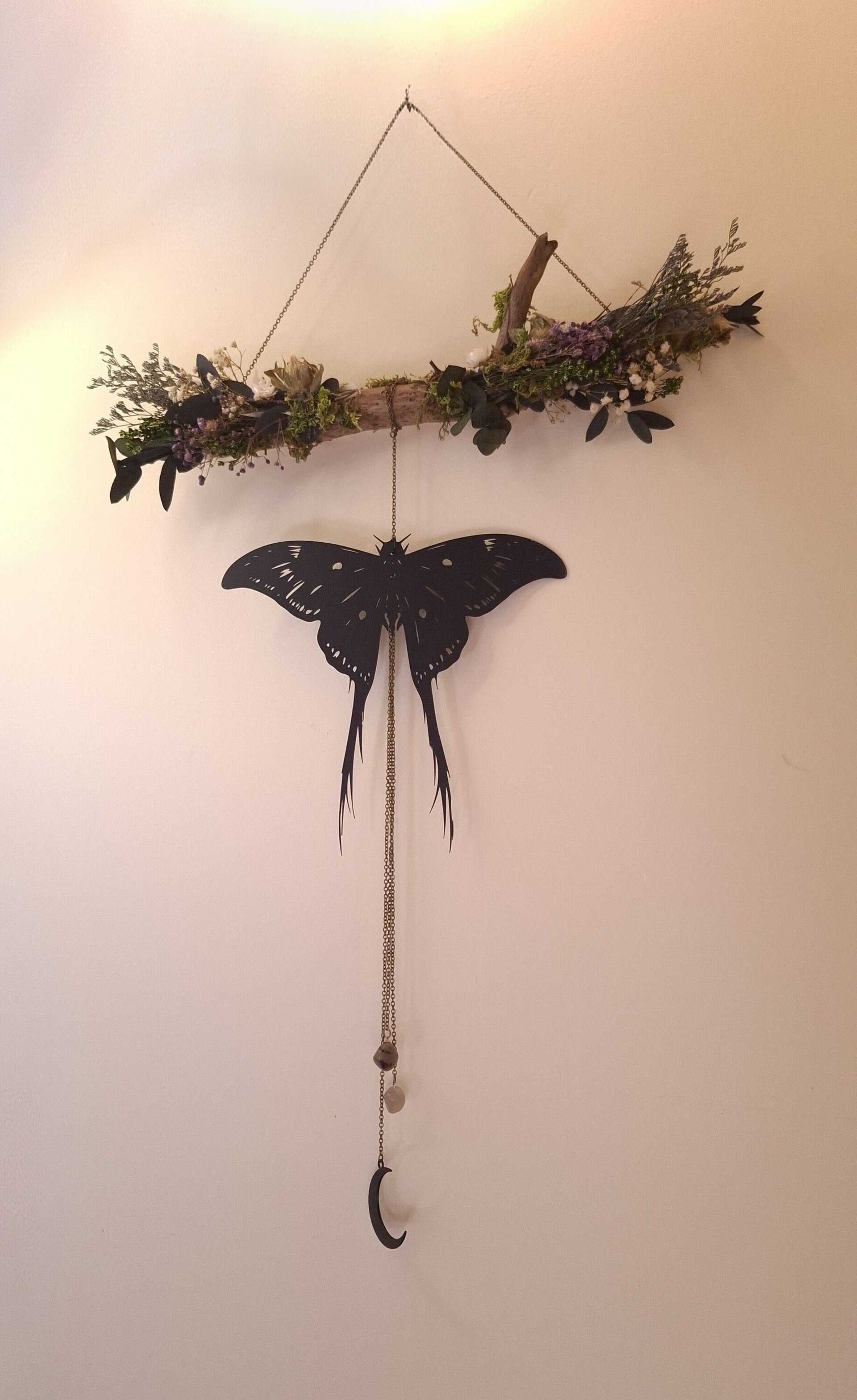 Decoración Botánica Polilla - 1