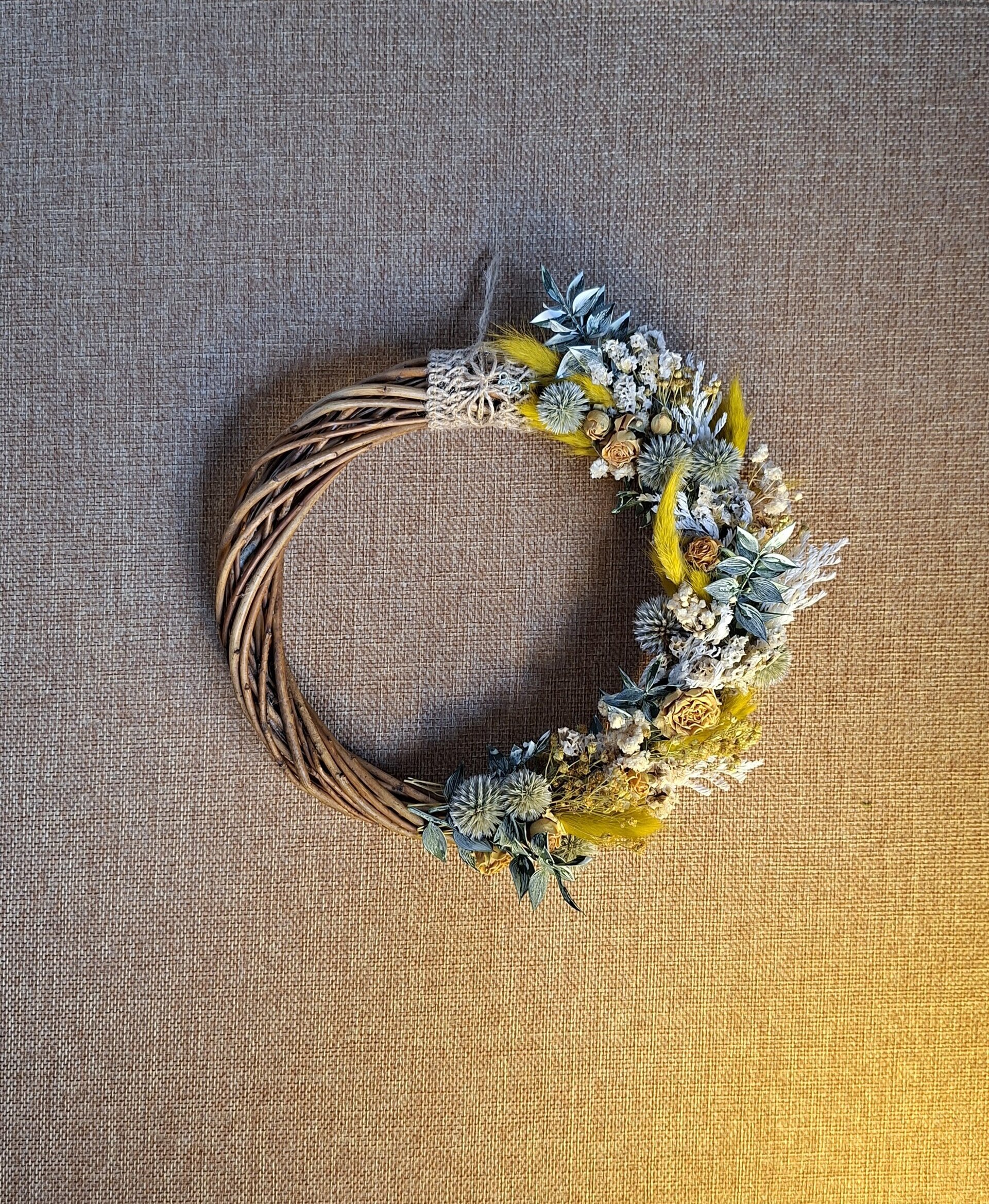 Corona decorativa - Luz que florece - 4