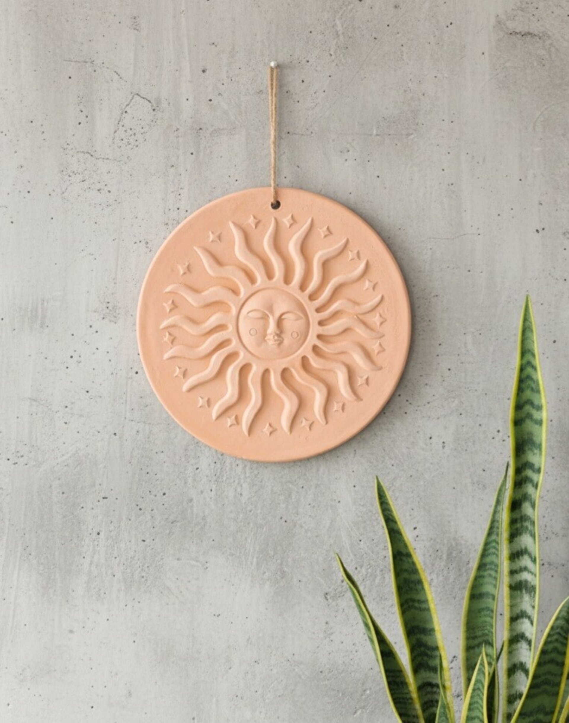 Placa Terracota Sol - 1
