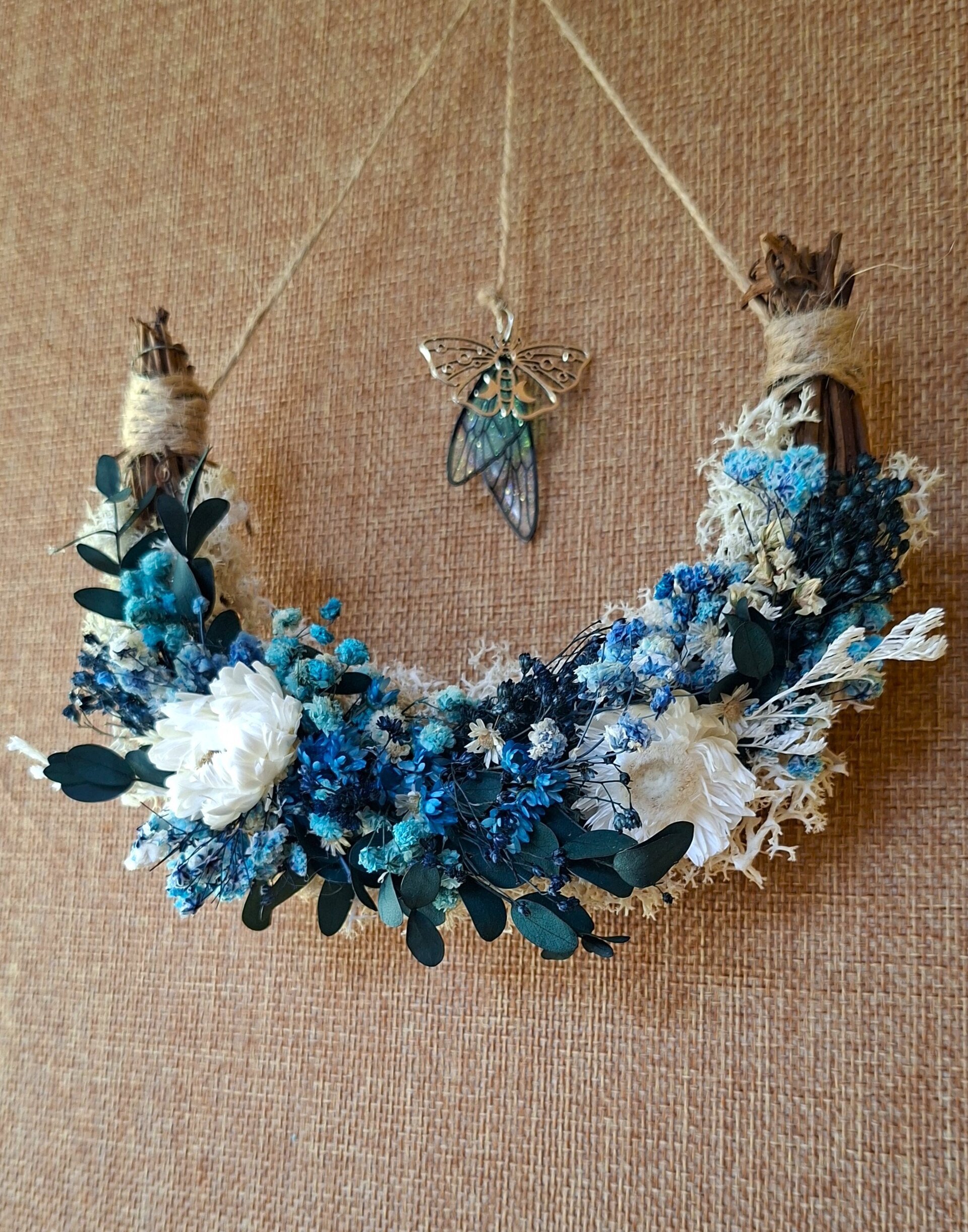 Luna Invertida Azul Pequeña - 3